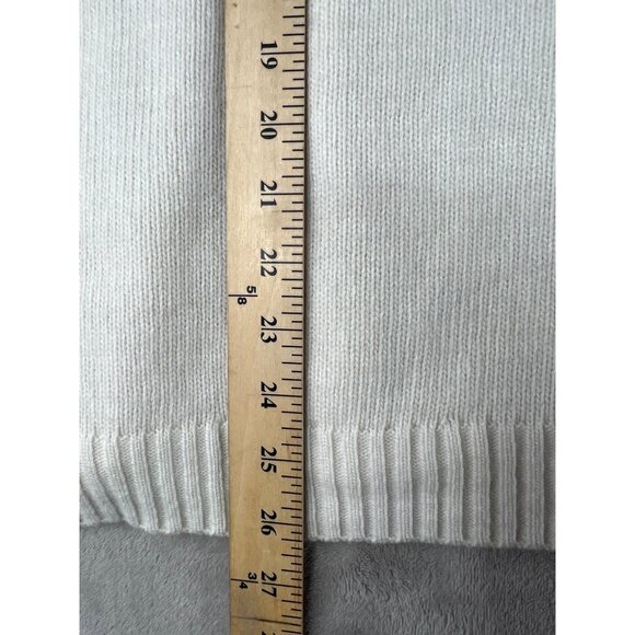 Maeve By Anthropologie Medium Ivory Knit Cardigan Sweater W/ Button Front - Picture 12 of 16